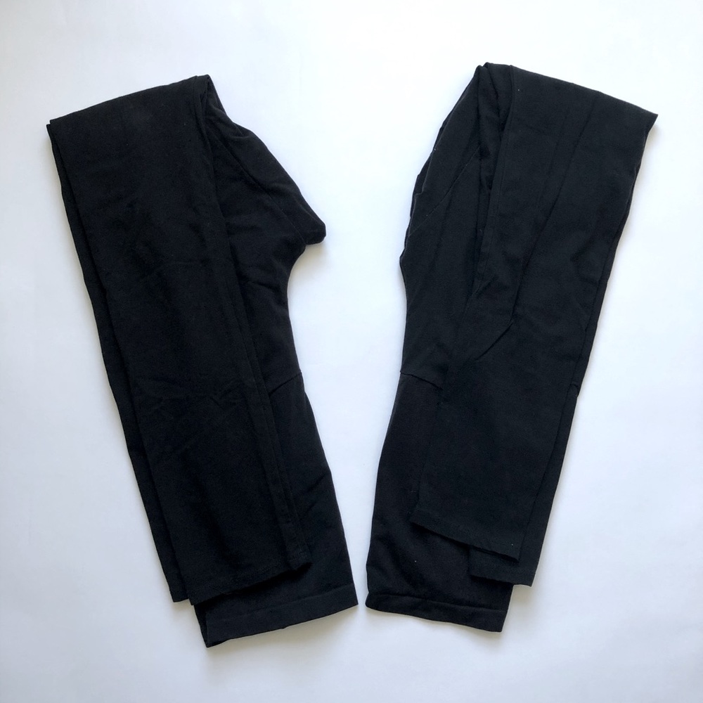 Motherhood Maternity Leggings in Black. Two Pair!